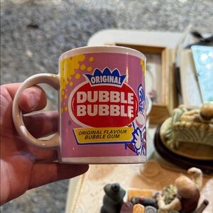 Original Dubble Bubble Mug with Colorful Design